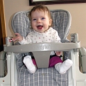 1st time in High Chair
